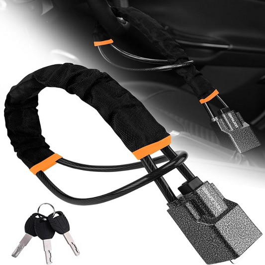 Seguro de Volante con cable de Acero
